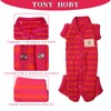 TONY HOBY Shirts for Dogs, Dog Pyjamas with Striped and