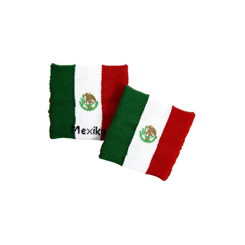 sportfanshop24 Sweatband/wristband/wristband Mexico (Mexico), 1 piece, very good quality