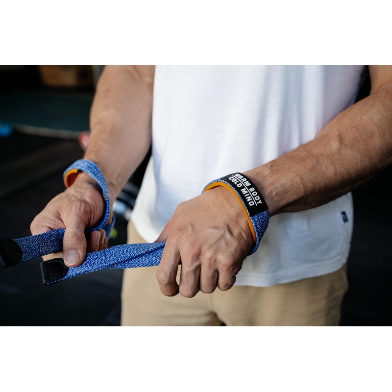 WARM BODY COLD MIND V2 Lifting Wrist Straps for Weightlifting