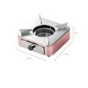 Alcohol Stove Drawer Stainless Steel Mini Portable Alcohol Stove for