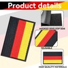 Pack of 2 Germany patch Velcro patches, Germany flag patch,