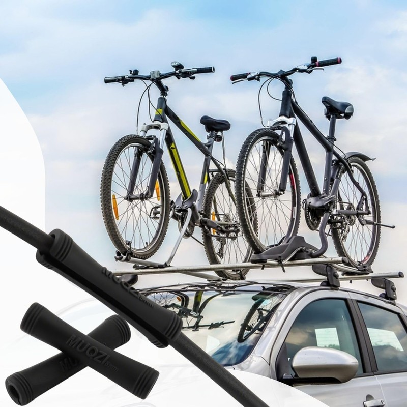 Lyivisk Bicycle Frame Protector Set of 4 with 6 Rubber