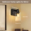 Kimjo Battery Operated Wall Sconce Set of 2 with Remote,