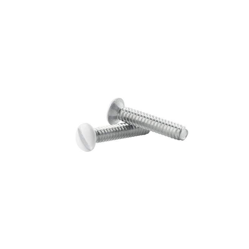 SBRRAIL 3/4 Inch Long 6-32 Thread Wall Plate Screws for