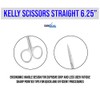 SurgicalOnline Kelly Scissors Straight 6.25" Dental Instruments Stainless Steel One