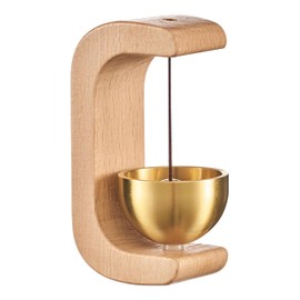 Magnetic Shopkeepers Bell for Door Opening | Cute Simple Design | Easy-to-Use Entry Alert Bell for Cafes, Stores, Pet Doors & Refrigerators