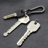 TUNUKE Titanium Carabiner Small Key Chain Keyring Ring Lightweight Mini,