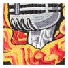 PatchStop Brand Set Me On Fire Elvis Mic Patch, Music