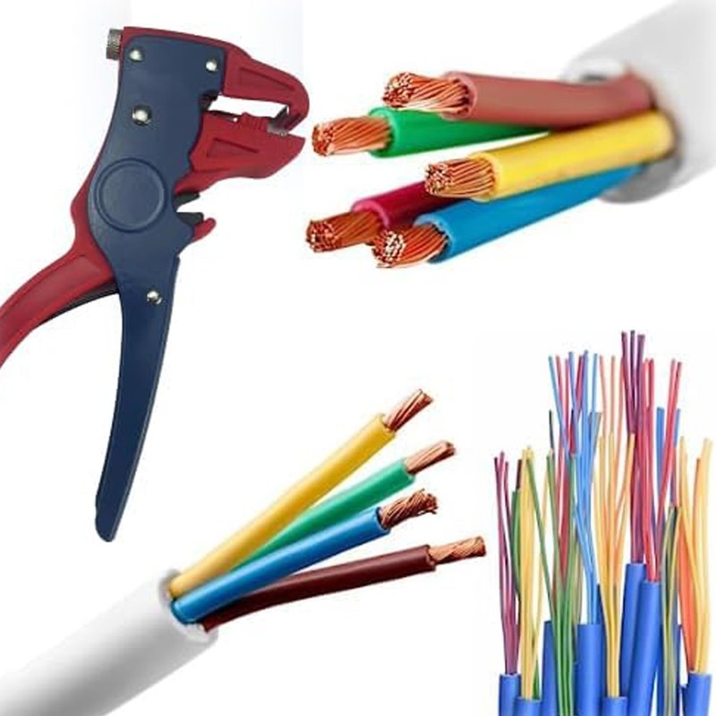 WEZCHUGHAOL Quick Strip Wire Stripper and Cutter, 2 in 1