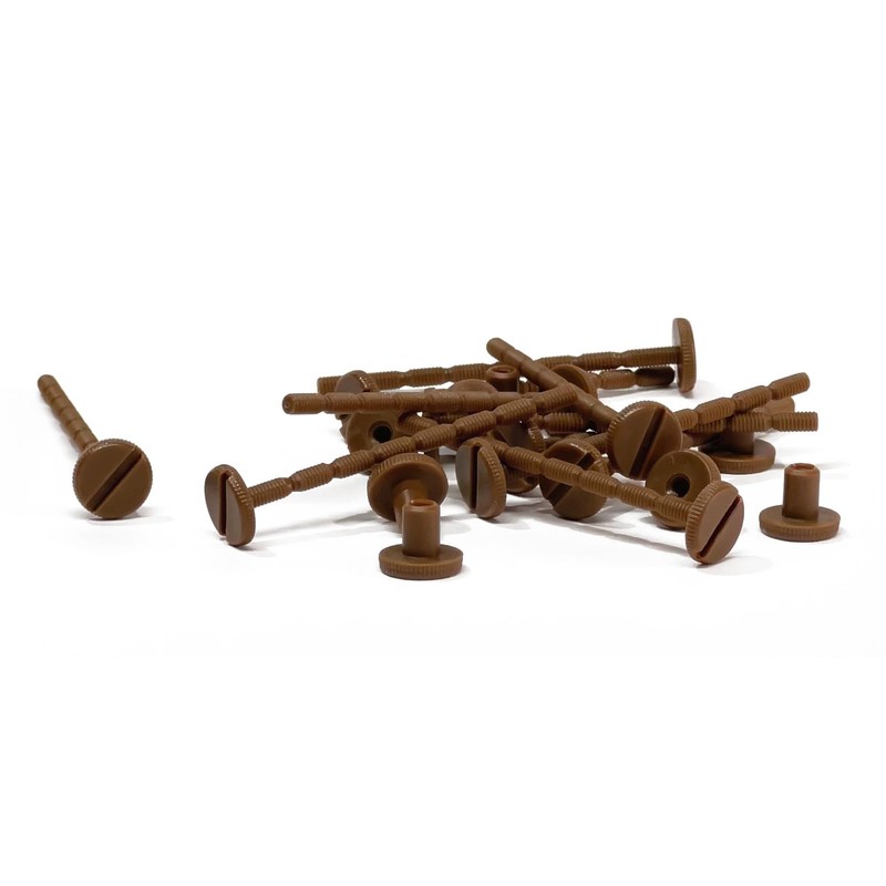 Andymation Snap Screws, Brown