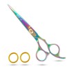 Nixcer Hair Cutting Scissors -Sharp Razor Edge Blade Hair Shears