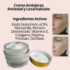 2 Cremas Facial Antiedad Y Antiojeras Con Ácido Hialurónico