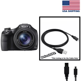 Unbranded Sony Cybershot DSC-HX400V Digital Camera USB Cable Transfer Cord Replacement