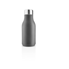 EVA SOLO | Liquid Soap Squeeze Dispenser 7oz | Decorative Soft Silicone Dispenser | Danish Design & Functionality | Elephant grey