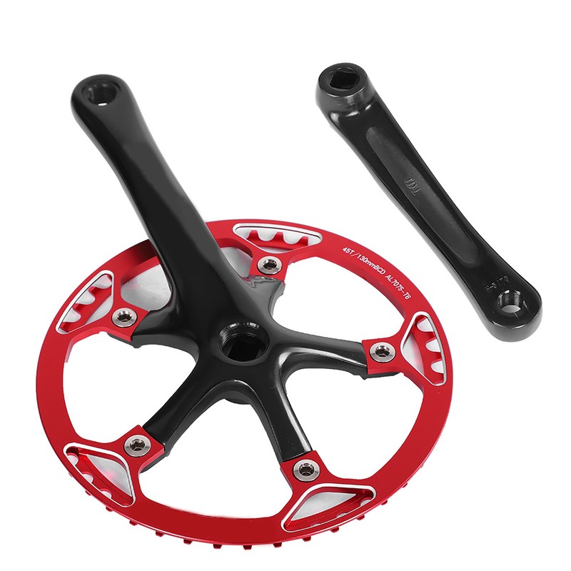 Meijun Bike Crankset 170mm Bicycle Chainwheel Chain Ring Set 45T