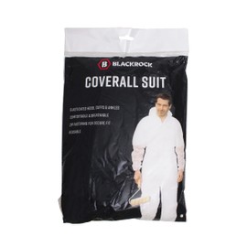 Blackrock Disposable Boiler Suit Overalls, Mens Workwear, Painting Overalls, Work Overalls, Disposable Coveralls, Womens Workwear, PPE Clothing, White Boiler Suit, Economy, Non-Hazardous - Size Medium