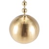 sourcing map 12 inch Brass Pull Chain Extension Ornaments Decorative
