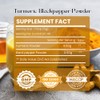 Turmeric Curcumin Powder with Black Pepper - Turmeric Latte Mix