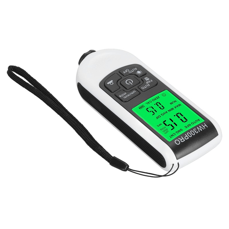 Digital Coating Thickness Gauge High Accuracy Anti Slip Paint Mil