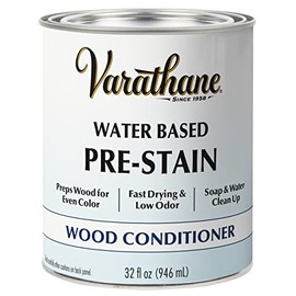Varathane 381123 Water Based Pre-Stain Wood Conditioner, Quart