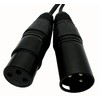 Halokny 1/4 auf XLR-Splitterkabel, 6,35 mm TRS-Stecker auf 3-poligen XLR-Stecker