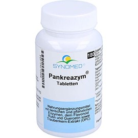 SYNOMED Pancreazym Tablets, Pack of 180 Tablets