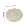 GANAZONO Bathtub Protector Large Size Round Hot Tub Cover Waterproof