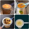 Hemoton 2pcs Creme Brulee Cup Scald Proof Baking Milk Rings