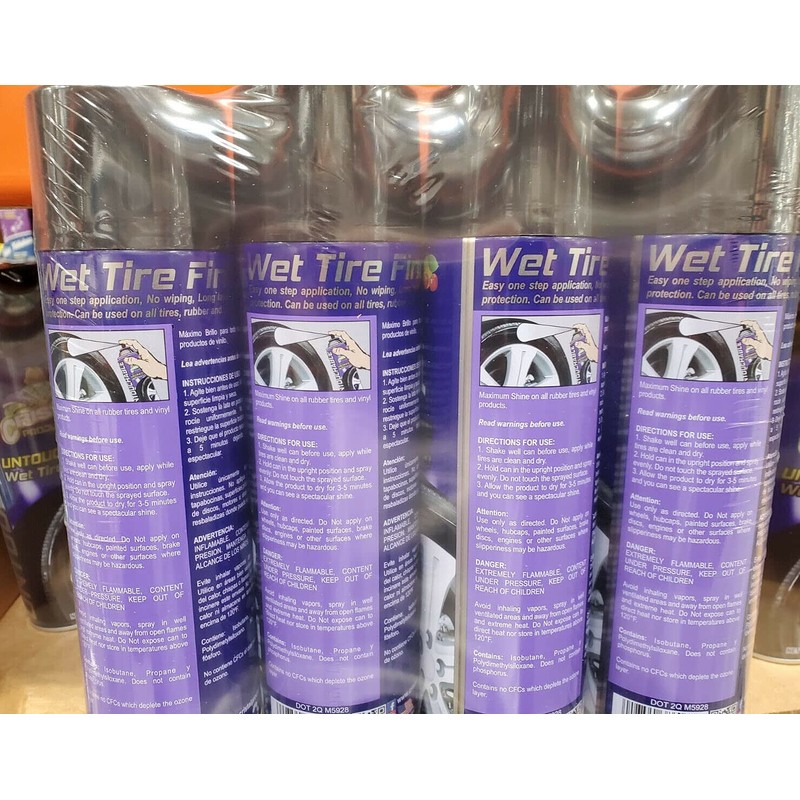Cristal Products Untouchable Wet Tire Shine (12)