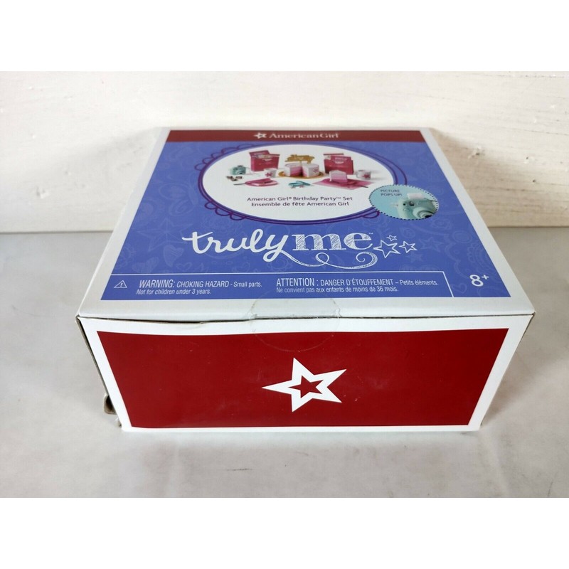 American Girl Birthday Party Set ~ Box Crease