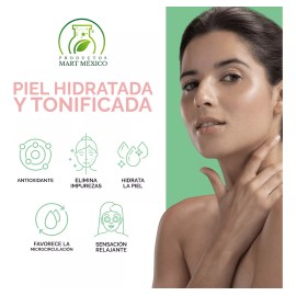 Productos Mart Mexico Agua De Rosas Con Hamamelis, Benjuí Y Áloe Vera 5 Litros