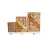Yosegi Puzzle Box 4 sun 4 steps
