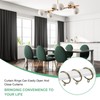 M METERXITY Pack of 30 Green Bronze Curtain Rings with