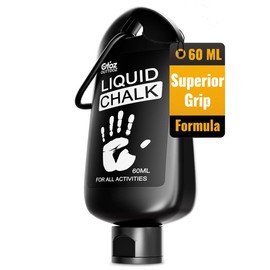 60 ML / 350 ML Pro Grade Liquid Chalk Mess-Free Gym Chalk for Weightlifting, Gymnastics, Rock Climbing, Dancing, Dries in Seconds. - Style: 60ML - 1 Pack