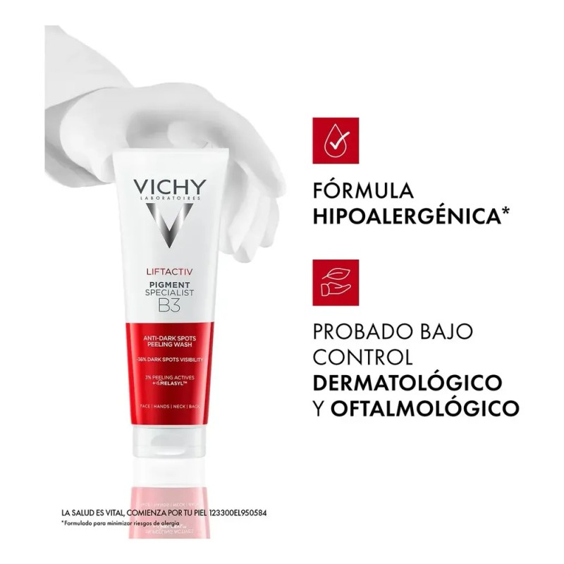 Vichy Pigment B3 Gel Limpiador Anti-manchas Oscuras