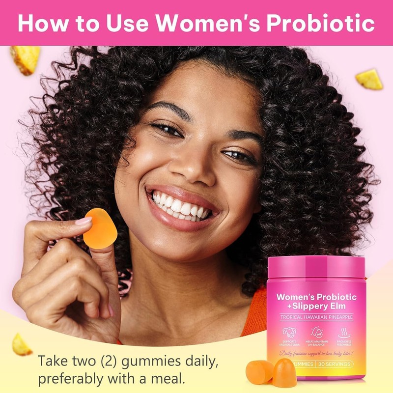 Vaginal Probiotics Gummies for Women, Feminine Balance Gummies for PH