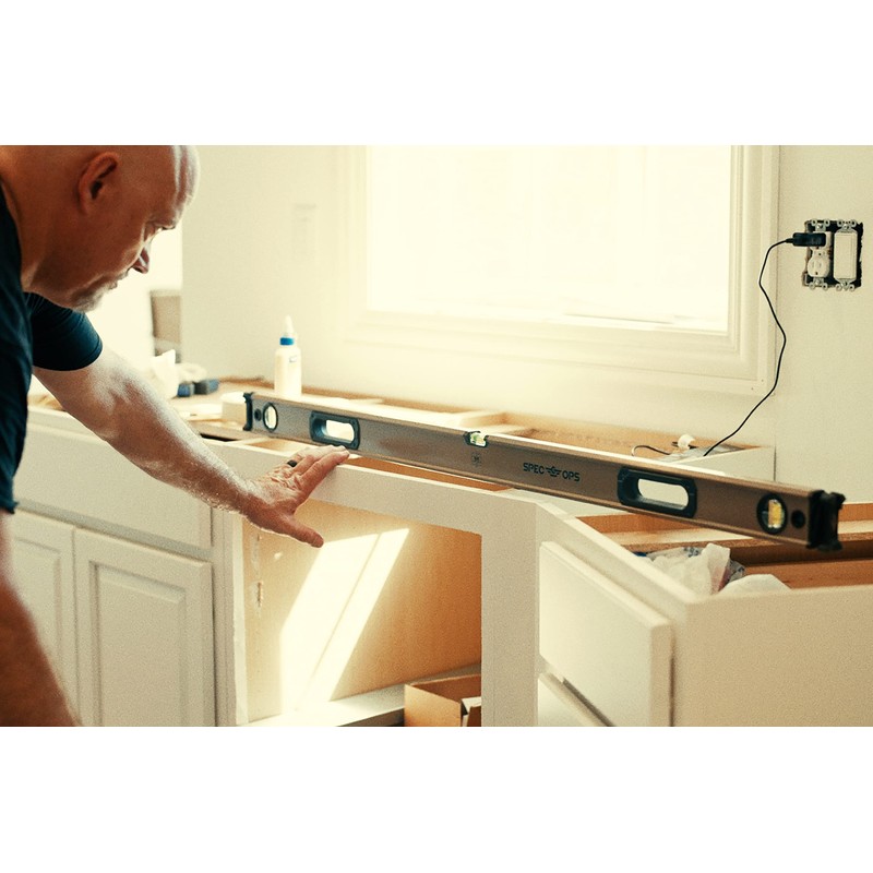 Spec Ops Tools 48" Box Beam Level, Tourniquet Bungee System,