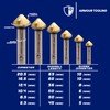 ARMOUR TOOLING - 6 piece countersink drill bit set -