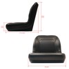 The ROP Shop Black High Back Seat & Bracket fits