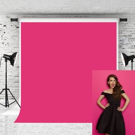 Kate 5x7ft Pink Photography Backdrop Solid Pure Portrait Photo Background for Baby Studio Prop