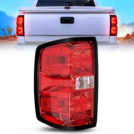 Nilight Driver Side Taillight Assembly for 2014 2015 2016 2017 2018 2019 Chevy Silverado 1500 2500HD 3500HD 2015-2019 GMC Sierra 3500HD 2019 Silverado 1500LD OE Style Rear Lamp