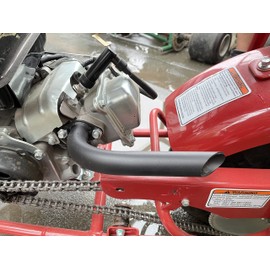 JOIQEXJ Exhaust Header high performance for: COLEMEN CT100U CC100X Mini Bike.