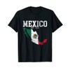 I Love Mexico Mexican Flag T-Shirt, black, s