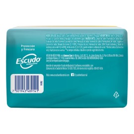 Jabones Barra Escudo Antibacterial Protección Frescura Barras 110g