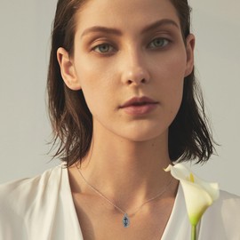 ROMANTICWORK Urn Necklaces for Ashes Butterfly/Hummingbird Cremation Jewellery for Ashes with Crystal Memorial Ash Pendant Keepsake Jewellery Gifts for Loss of a Loved One, Sterling Silver