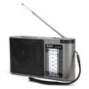Bluetooth 4.0 Radio Receiver Portable MultiBand Manual Setting with Telescopic
