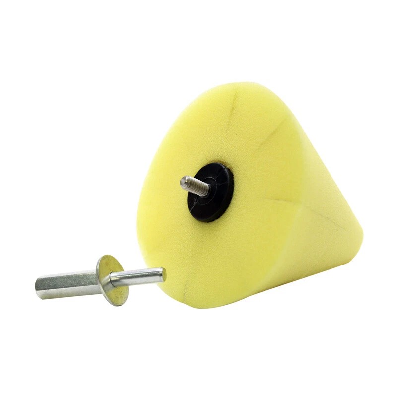 Carcarez Power Cone 360° Metal Polishing Tool Cone Polisher Steel
