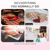 Press on Nails for Women Medium Almond Fake Nails Press