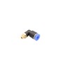 Pneumatic Angle Plug Fitting 90° M6 to 4 mm, Pack