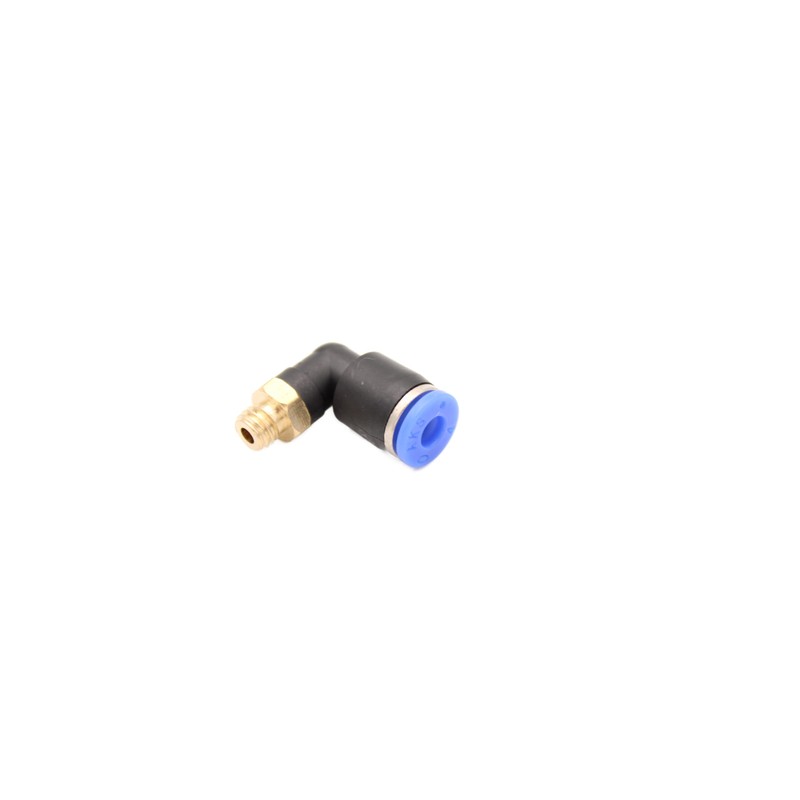 Pneumatic Angle Plug Fitting 90° M6 to 4 mm, Pack